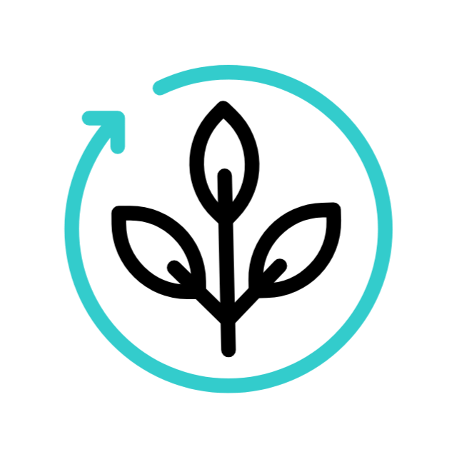 Icon representing end-to-end research solutions